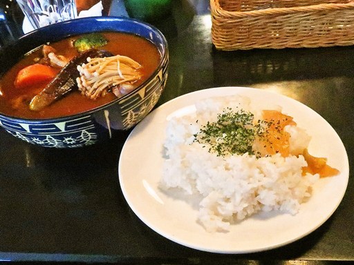 アジャンタ インドカリ店 川沿出張所「とり野菜カレー」 画像5