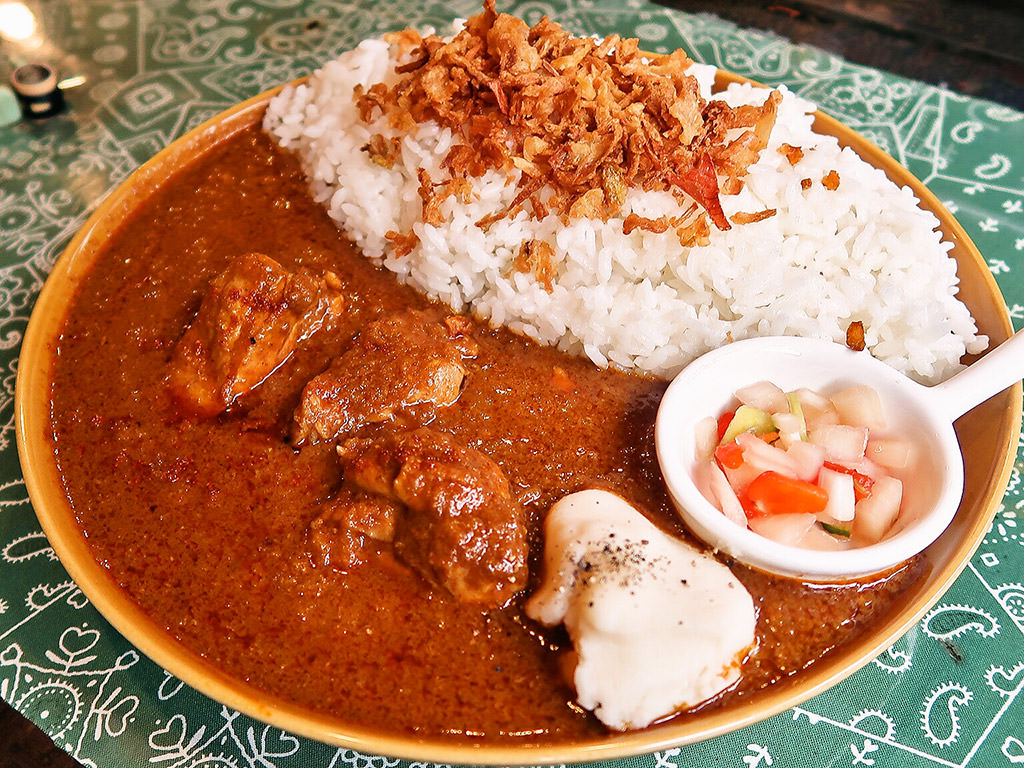 はらっぱカレー店「チキンカレー」