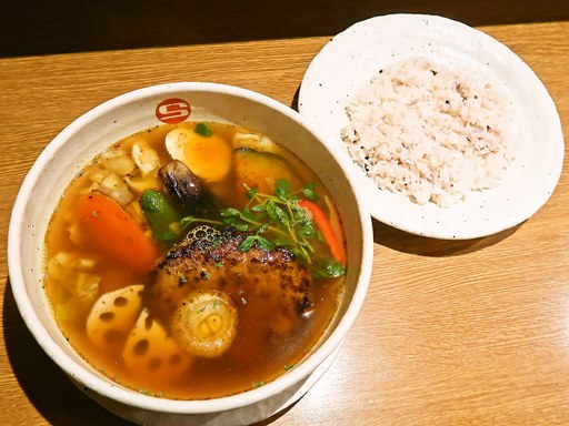 カレーショップ エス (CURRY SHOP S)「エゾ鹿ハンバーグステーキ」 画像7