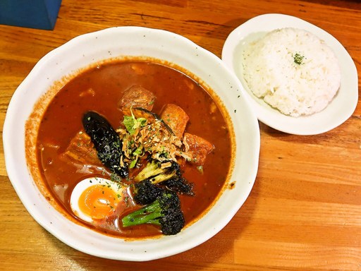 Curry Store 万屋マイキー (北1東7に移転済)「豚角煮CURRY」 画像5