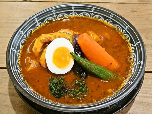 札幌らっきょ エスタ店「野菜チキンスープカレー」 画像2
