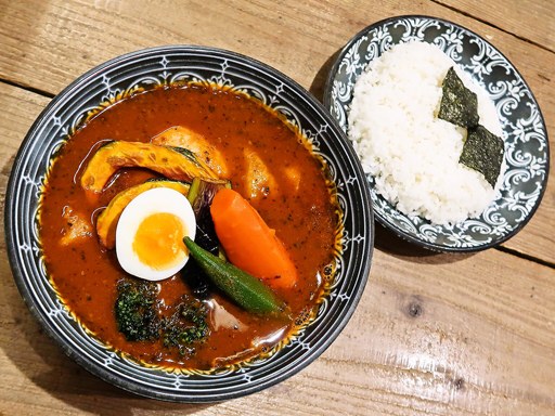 札幌らっきょ エスタ店「野菜チキンスープカレー」 画像5