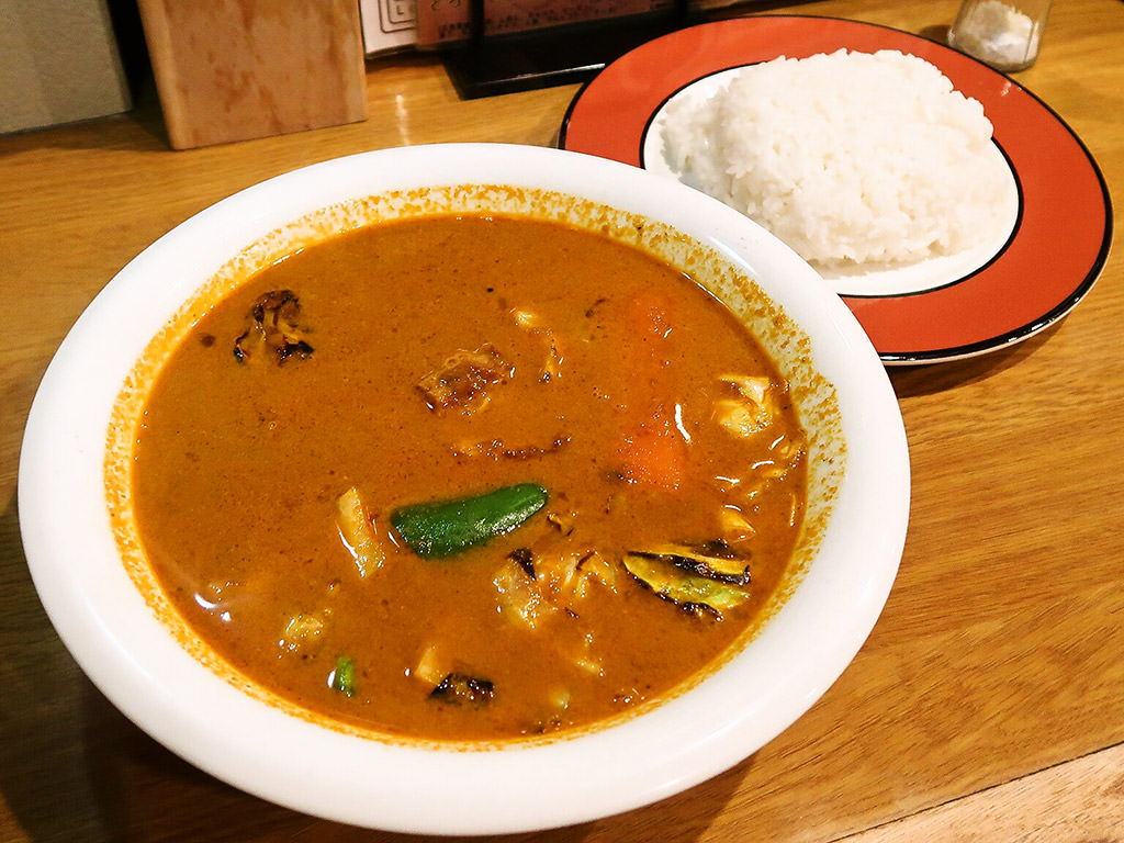 スープカレー店 34「豚角煮スープカレー」