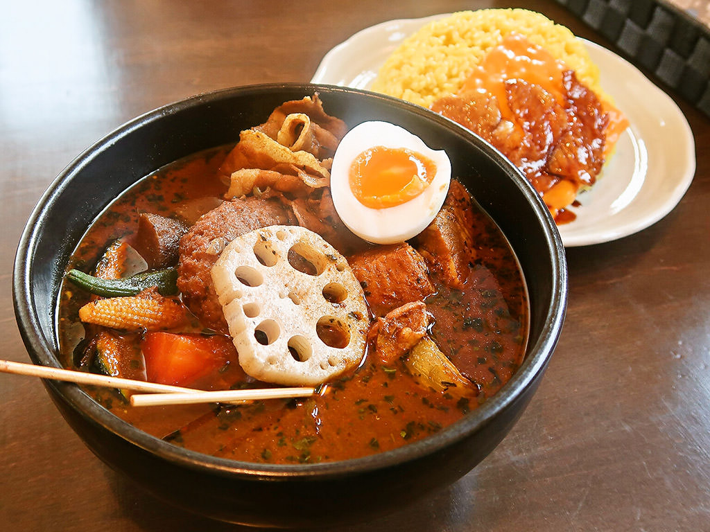 スープカリー専門店 元祖 札幌ドミニカ 円山店「ぶぅBカリー」