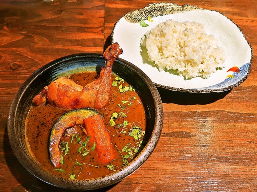 Curry Ya ASAP (カリーヤ アサップ) [2023/02/25閉店]「チキンと4種の野菜カレー」 画像5