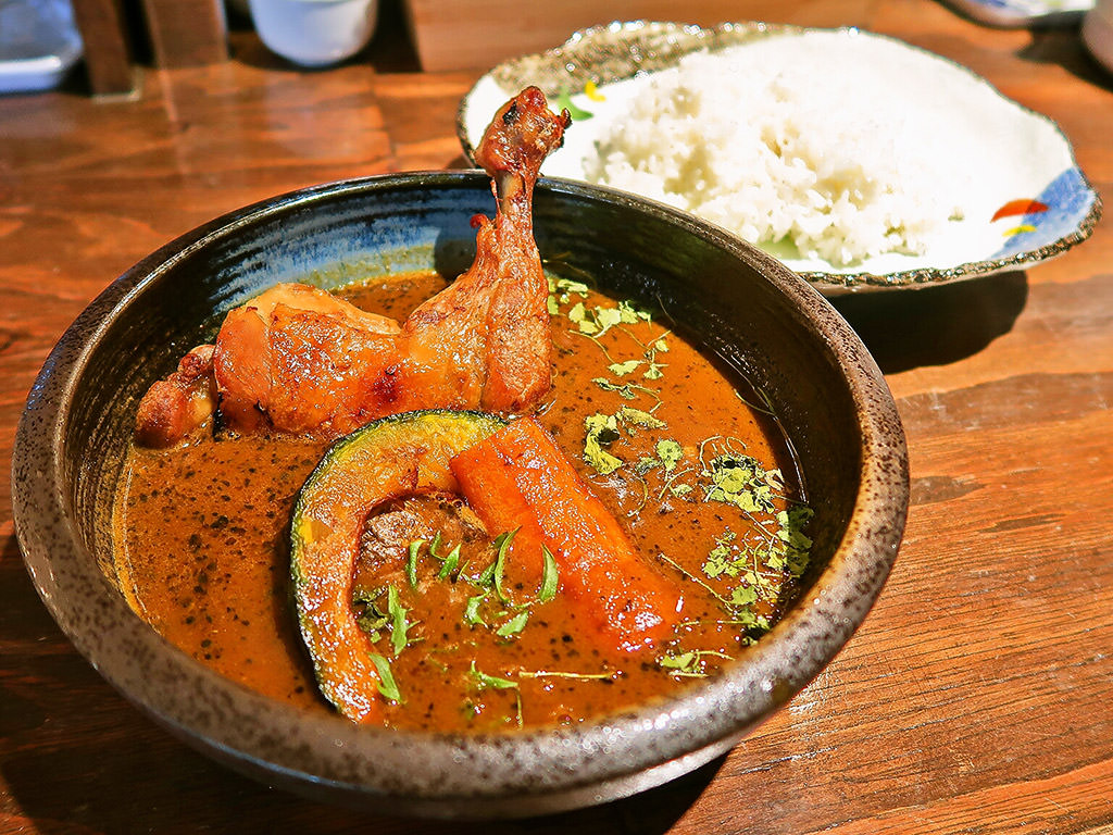 Curry Ya ASAP (カリーヤ アサップ) [2023/02/25閉店]「チキンと4種の野菜カレー」