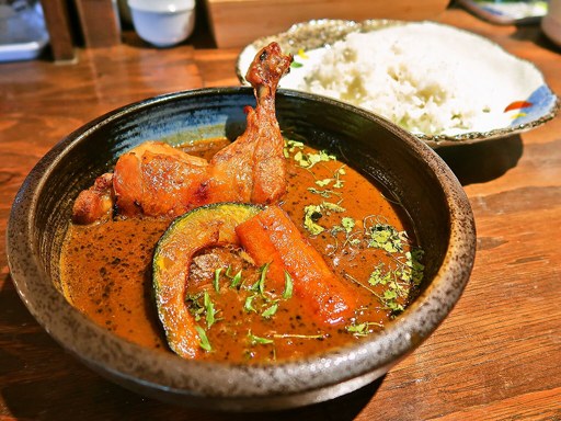 Curry Ya ASAP (カリーヤ アサップ) [2023/02/25閉店]「チキンと4種の野菜カレー」 画像8