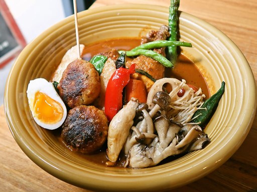 カレー&ごはんカフェ 【ouchi】 (おうち)「チキンと16種の野菜スープカレー」 画像7