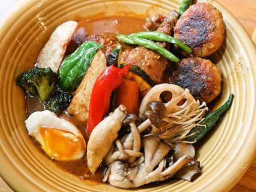 カレー&ごはんカフェ 【ouchi】 (おうち)「チキンと16種の野菜スープカレー」 画像13