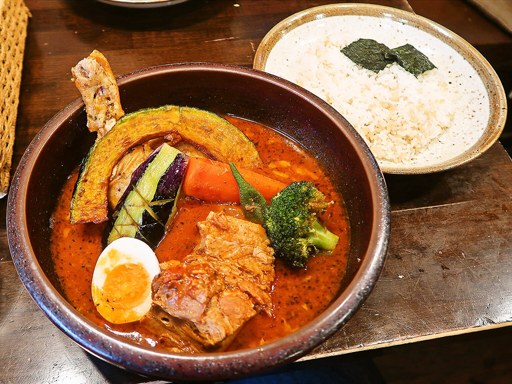 らっきょ＆STAR「知床鶏と野菜のスープカレー」 画像12