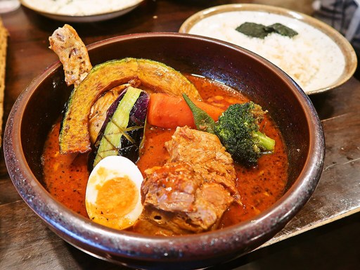 らっきょ＆STAR「知床鶏と野菜のスープカレー」 画像15