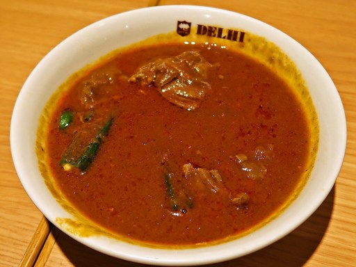 デリー DELHI 銀座店「お好み三種カレー：コルマカレー＆カシミールカレー＆ベジタブルカレー」 画像18