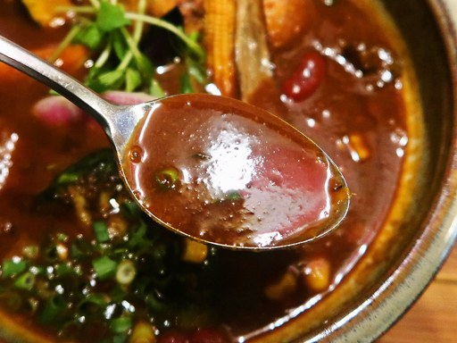 SOUP CURRY ポニピリカ「皮がパリッとしたチキンと野菜のカレー」 画像10