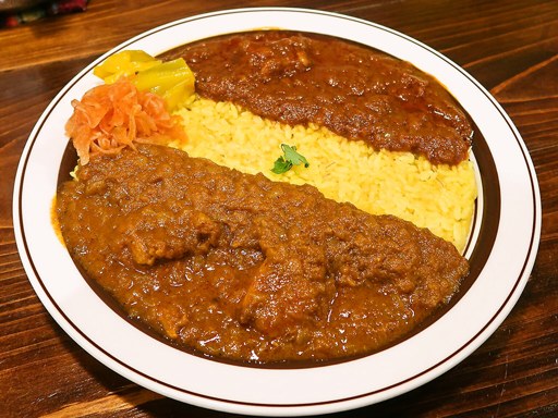 ウミネコカレー「二種盛り チキンカレー＋ポークカレー」 画像7