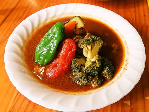 スープカレー カムイ「ポーク野菜カレー」 画像15