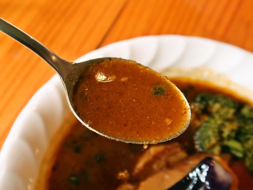 スープカレー カムイ「ポーク野菜カレー」 画像9