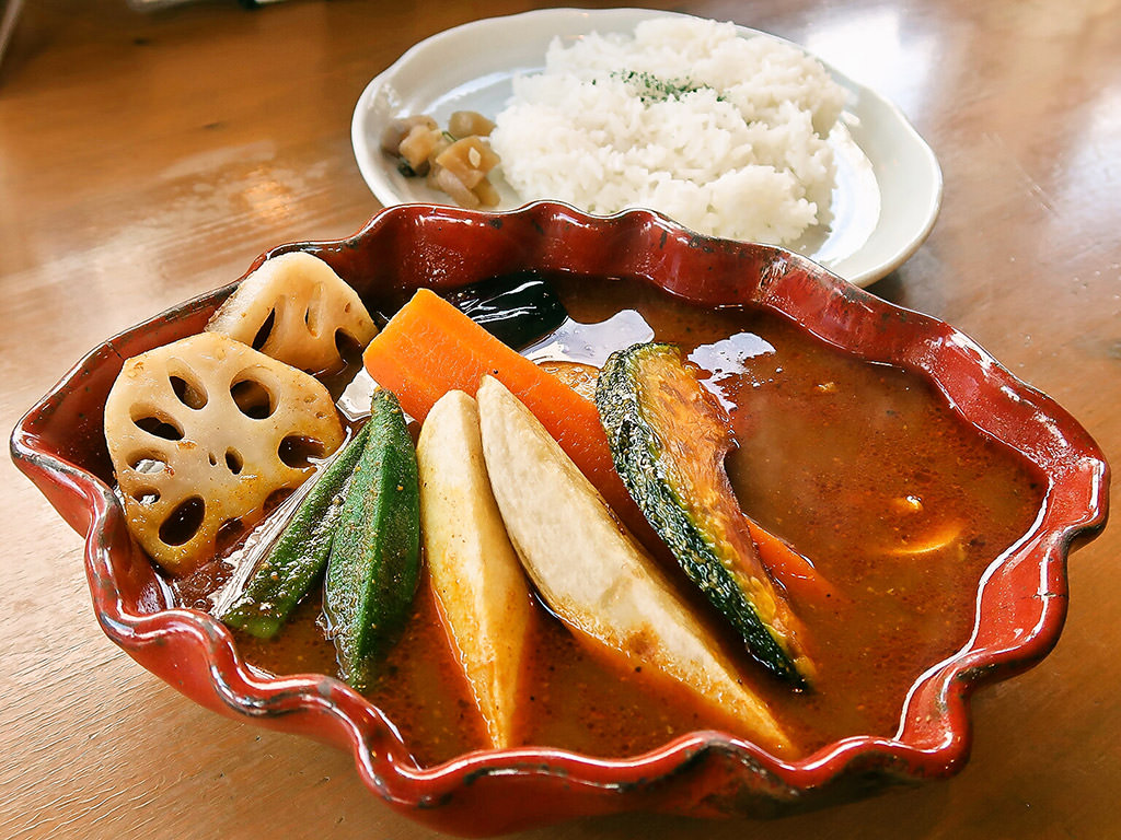 CURRY 'OHANA (カレー オハナ)「スープカレー・チキンベジタブル(ランチ)」