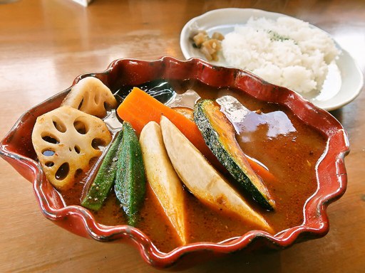 CURRY 'OHANA (カレー オハナ)「スープカレー・チキンベジタブル(ランチ)」 画像10