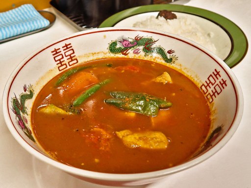 カレー魂 デストロイヤー 西18丁目「トマトチキンカレー」 画像8