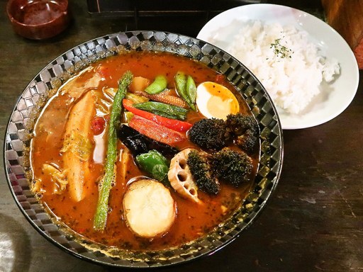 SOUP CURRY＆HAMBURG 龍祈 TATSUKI「豚の角煮ベジタブルカリー」 画像6
