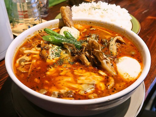 カンクーン SOUPCURRY&SPICE CANCUN「チキチキ(チキンチーズキノコ)」 画像8