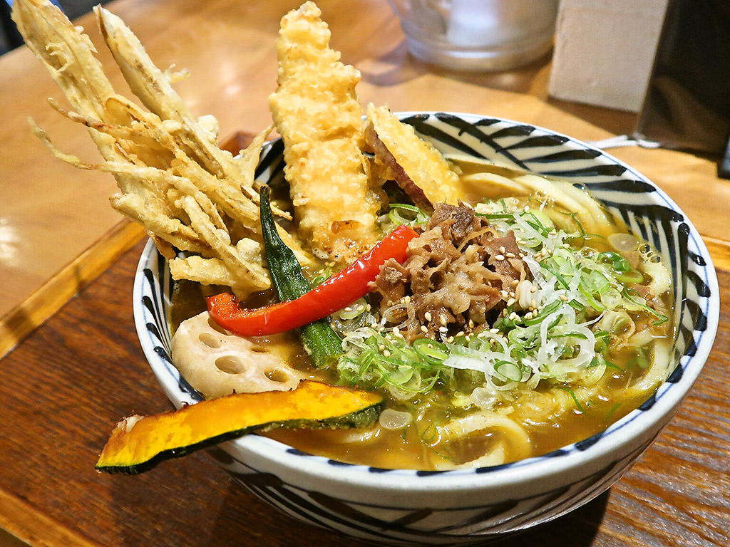 増田うどん「肉カレーうどん」