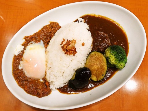 スープカレーとカレーの店 天馬 札幌ステラプレイス店「ビーフカレー＆キーマカレー」 画像5