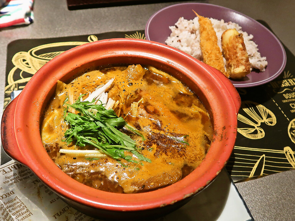 スープカレー しゃば蔵「野菜嫌いの SOUP CURRY」