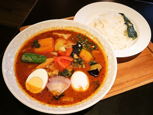 カレー食堂 心 札幌本店「とり野菜のスープカレー」 画像4
