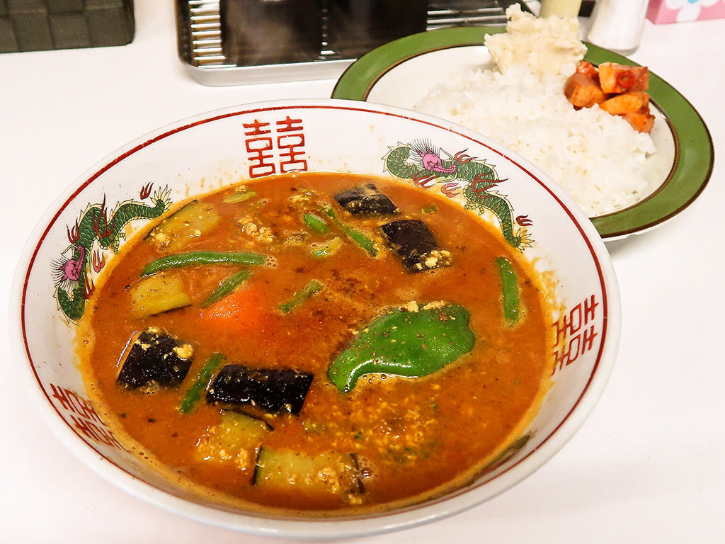 カレー魂 デストロイヤー 西線14条「キーマカレー」