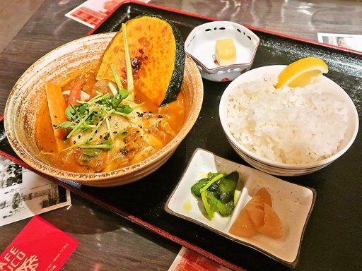 スープカリー 奥芝商店 真駒内 眞栄荘「季節の野菜カリー」 画像10