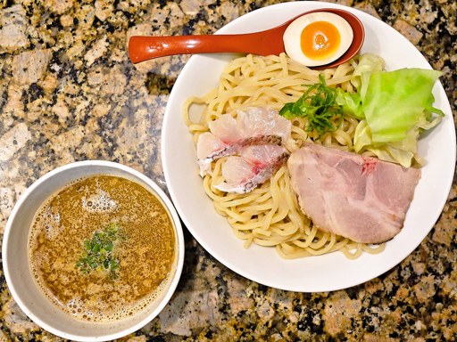 麺処 蓮海 清田本店「鯛の濃厚正油つけ麺」