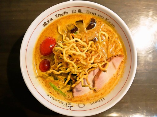 味噌らーめん専門店 狼スープ「手打ち トムヤムカリー麺(『麺や絆』コラボ)」