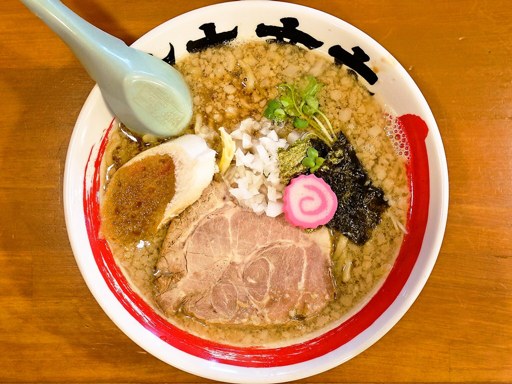 中華そば 札幌煮干センター (旧店名:竹本商店 札幌煮干センター)「背脂煮干しそば 中油」