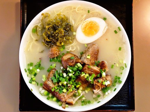 ラーメン櫻島 本店「くずしチャーシュー麺」