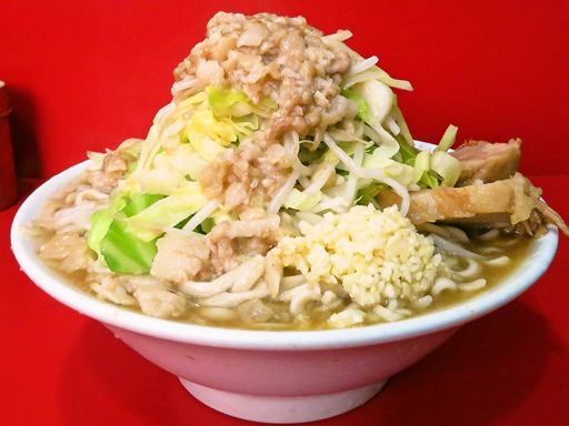 ラーメン二郎 札幌店「大(＋ヤサイマシマシニンニクアブラ)」