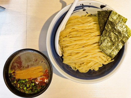 らー麺 山さわ「ハバニボつけ麺」