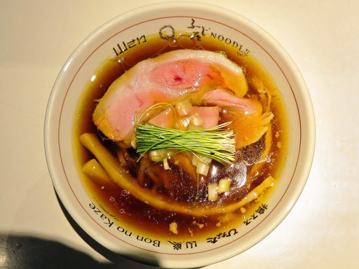 Japanese Ramen Noodle Lab Q「七種(福)の焙煎煮干しそば」