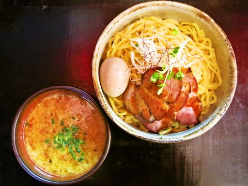 麺処とりぱん (本店)「白湯つけ麺」