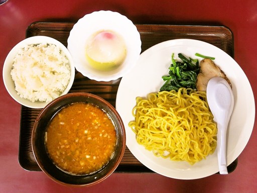 ラーメン＆中華 びざん (眉山)「たまごタンタンつけ麺」