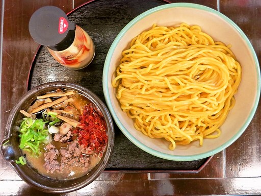 札幌つけ麺 風来堂 (麺 風棶堂)「粗挽きラムのみそつけ麺」