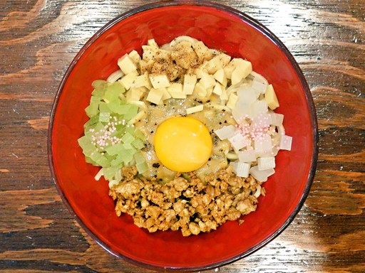 らーめん ほっぺ家 (ほっぺや)「春のふき味噌まぜそば」