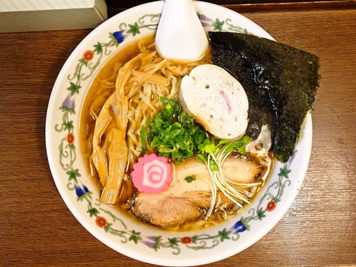 らーめん 華麒麟 (3/27の営業で閉店)「煮干しソバ 醤油 (サンマ煮干し100%)」