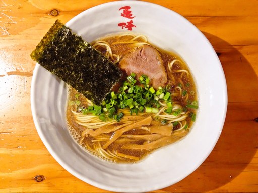 麺や 亀陣「W煮干ラーメン」