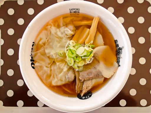 札幌ラーメンショー「酒田のラーメンを考える会／山形・酒田のふわとろワンタンメン」
