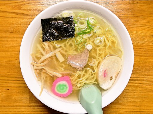 雷電食堂「塩ラーメン」