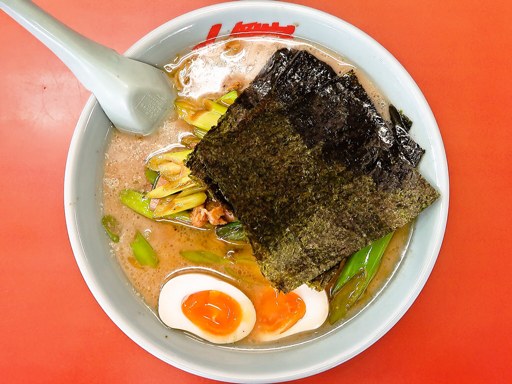 ラーメン山岡家 朝里店「醤油焼きネギラーメン」
