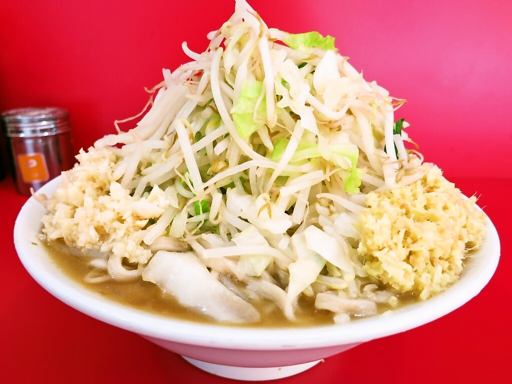 ラーメン二郎 札幌店「大(＋ヤサイマシマシニンニクマシマシ生姜)」