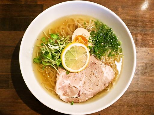 麺や ハレル家「鶏にぼ冷麺」
