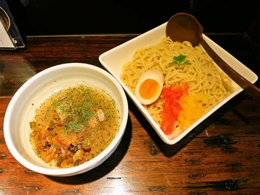 らーめん 木蓮「洋風しおつけ麺」